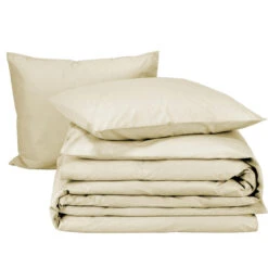 Moodit Dekbedovertrek Basil Sand - Tweepersoons - 200 X 220 Cm - Katoen -Leen Bakker Winkel 70583cda739a40b5be4526a6f842c088