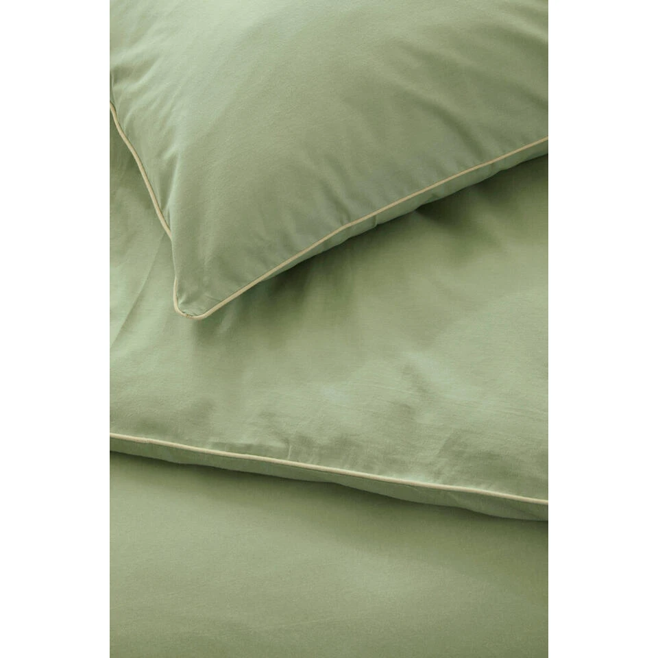 Walra - Dekbedovertrek Sweet Softy - 240x220 Cm - Groen 4 Walra - Dekbedovertrek Sweet Softy - 240x220 Cm - Groen - Afbeelding 2