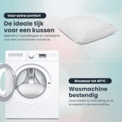 Troonz Hoofdkussen Six Bamboe - 60 X 70 Cm -Leen Bakker Winkel 7a7321b30aaa4ce3872921e7fb5b4af5