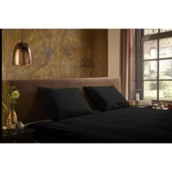 Pure Dekbedovertrek "uni Dessin" - Zwart - (240x200/220 Cm) - Microfiber -Leen Bakker Winkel 7e6561da44bd40b8a38ba6fa0c31a41a 1