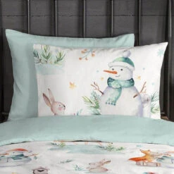 Good Morning IJspret Flanel Dekbedovertrek Multi -Leen Bakker Winkel 804637ed2036461a9b7bfdfb1db85011