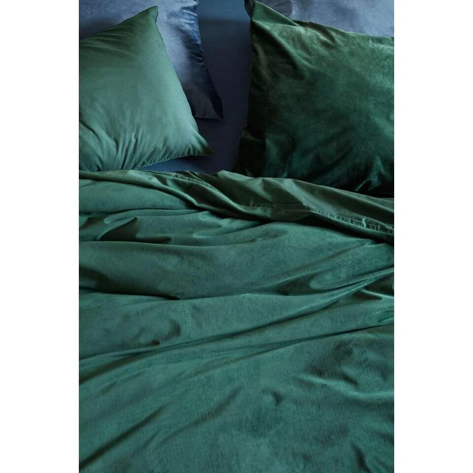At Home By Beddinghouse Dekbedovertrek Tender - Groen - 140x220/220 Cm 6 At Home By Beddinghouse Dekbedovertrek Tender - Groen - 140x220/220 Cm - Afbeelding 4