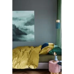 At Home By Beddinghouse Dekbedovertrek Tender - Oker - 240x200/220 Cm 7 At Home By Beddinghouse Dekbedovertrek Tender - Oker - 240x200/220 Cm -Leen Bakker Winkel 81024570 0100