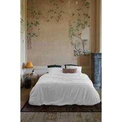 At Home By Beddinghouse Dekbedovertrek Easy - Wit - 200x200/220 Cm -Leen Bakker Winkel 81027788 0100