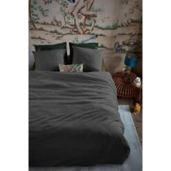 At Home By Beddinghouse Dekbedovertrek Easy - Grijs - 200x200/220 Cm -Leen Bakker Winkel 81027803 0100