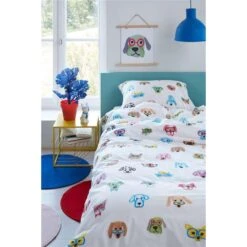 Ambiante Dekbedovertrek In Your Face - Multikleur - 260x200/220 Cm -Leen Bakker Winkel 81027859 0100