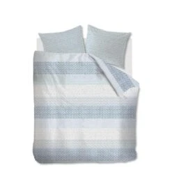 Ambiante Dekbedovertrek Laine - Blauw - 240x200/220 Cm