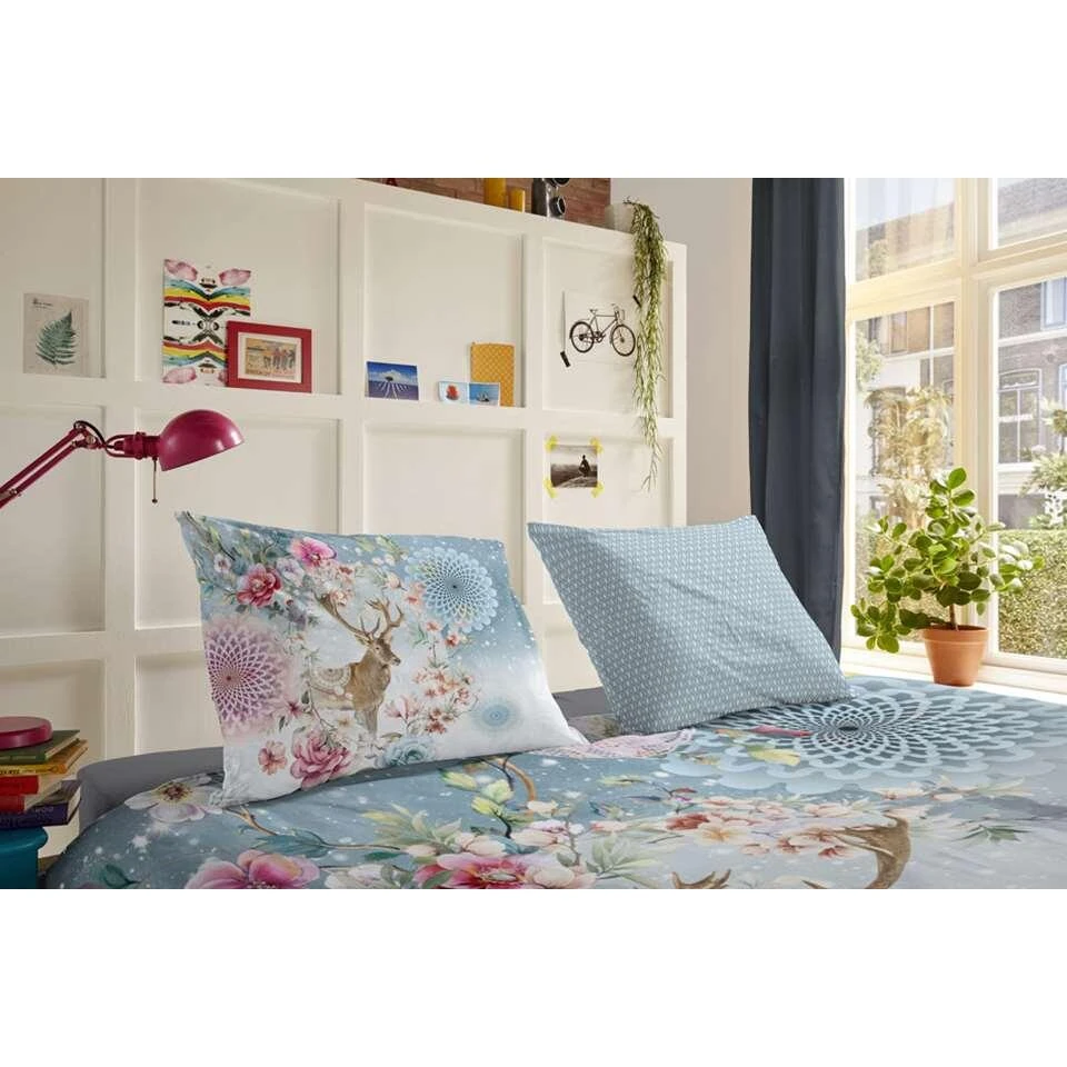 Hip Dekbedovertrek Flanel Desna - Multikleur - 200x200/220 Cm 4 Hip Dekbedovertrek Flanel Desna - Multikleur - 200x200/220 Cm - Afbeelding 2