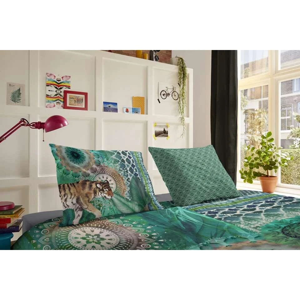 Hip Dekbedovertrek Flanel Yukon - Multikleur - 200x200/220 Cm 4 Hip Dekbedovertrek Flanel Yukon - Multikleur - 200x200/220 Cm - Afbeelding 2