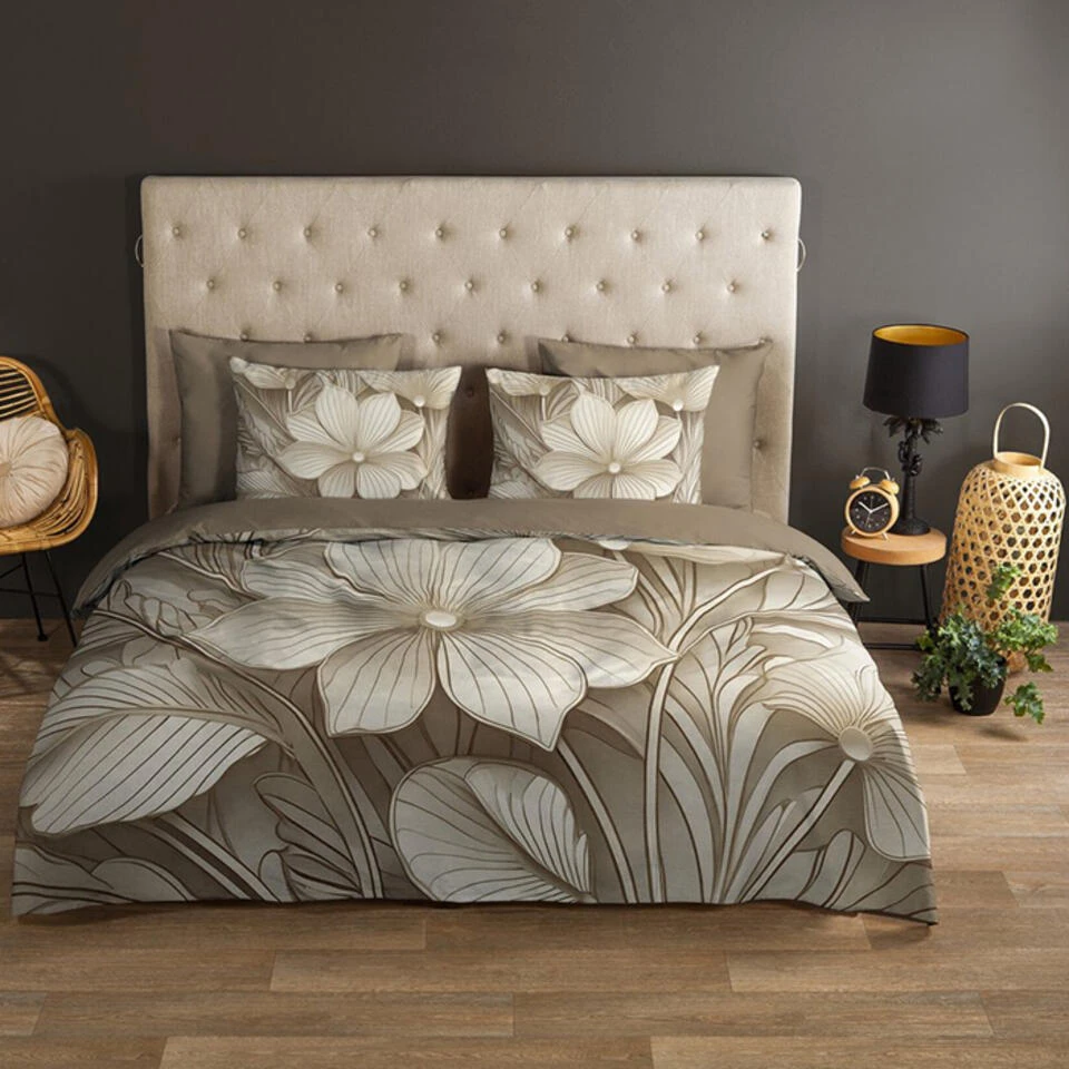 Good Morning Artdeco Dekbedovertrek Zand-Lits-jumeaux (240 X 200/220 Cm) 7 Good Morning Artdeco Dekbedovertrek Zand-Lits-jumeaux (240 X 200/220 Cm) - Afbeelding 5