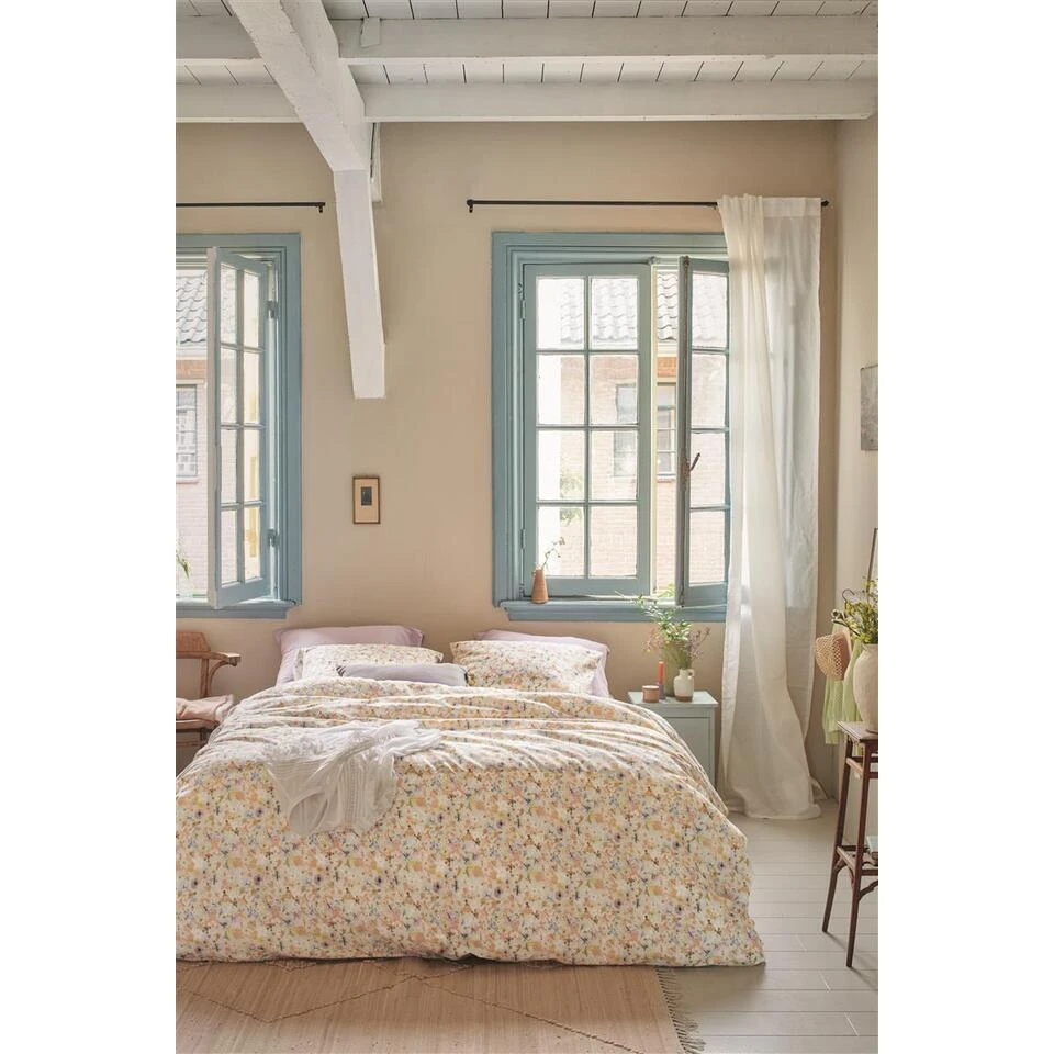 Ariadne At Home Lots Of Flowers Dekbedovertrek - 200x200/220 - Pastel 9 Ariadne At Home Lots Of Flowers Dekbedovertrek - 200x200/220 - Pastel - Afbeelding 7