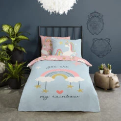 Good Morning Regenboog Kinderdekbedovertrek Multi -Leen Bakker Winkel 81e9f22338834a86b61fada347517439