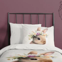 Pure Konijntje Evi Kinderdekbedovertrek Of-white 16 Pure Konijntje Evi Kinderdekbedovertrek Of-white -Leen Bakker Winkel 84a33129e7f4487cbb86205dce824633