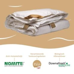 Ten Cate 4-Seizoenen 90% Ganzendonzen Dekbed 140x200 Cm -Leen Bakker Winkel 858c4b0ca5084382895958a581103752
