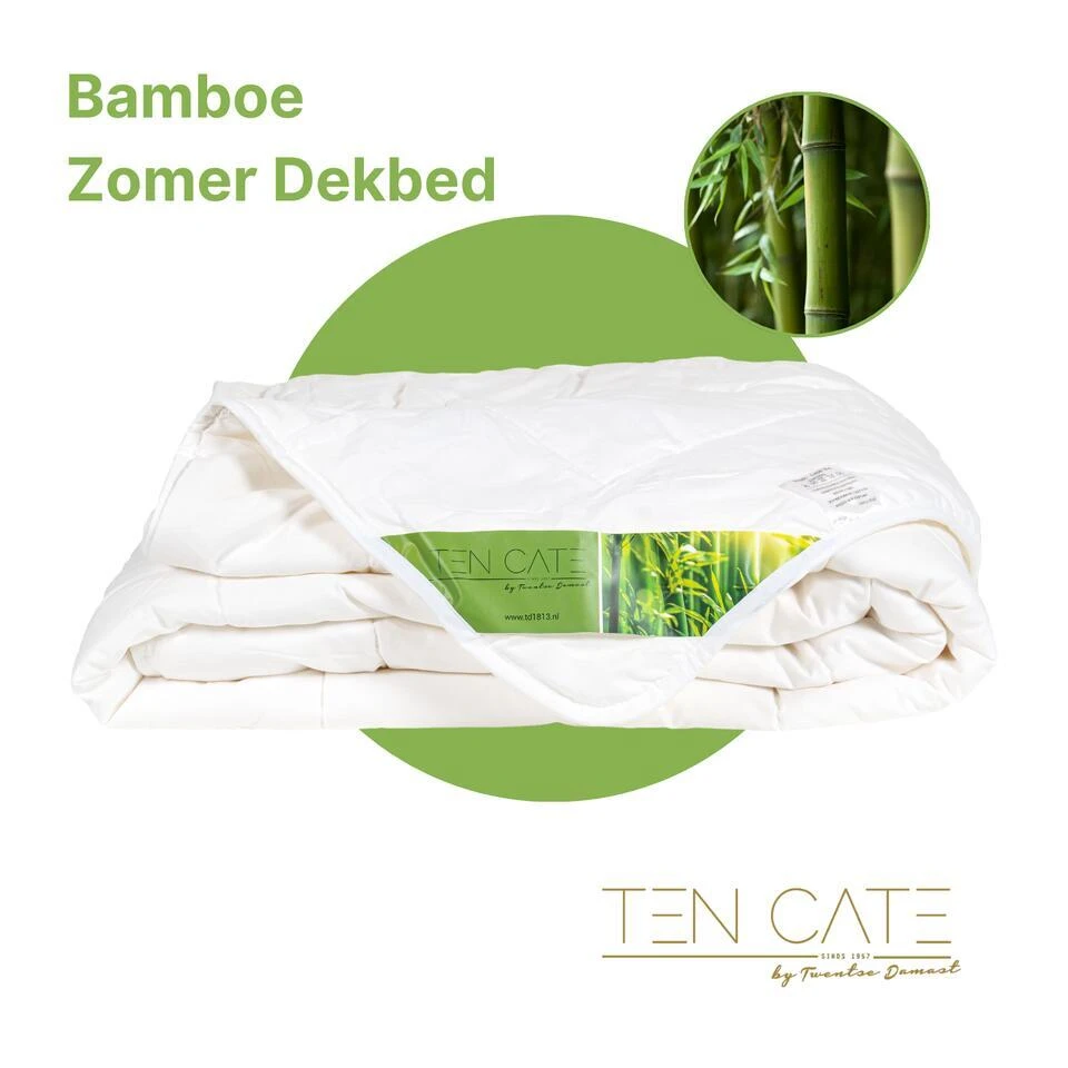 Ten Cate Dekbed - Zomerdekbed 140x200 - Dekbedden - Bamboe - Verkoelend Dekbed 5 Ten Cate Dekbed - Zomerdekbed 140x200 - Dekbedden - Bamboe - Verkoelend Dekbed - Afbeelding 3