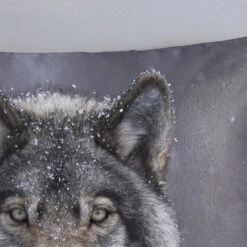 Good Morning Wolfie Flanel Dekbedovertrek Grijs-Lits-jumeaux (270 X 200/220 Cm) -Leen Bakker Winkel 873fdd152d8a4850ac0cbdddba973a03 2