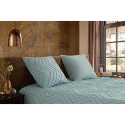 Pure Dekbedovertrek Luxe Groen-Lits-jumeaux (240 X 200/220 Cm) -Leen Bakker Winkel 87903985246c456a9d20e544f7e572aa