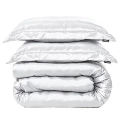 Zavelo Satijn Dekbedovertrek Glossed Wit-1-persoons (140 X 200/220 Cm) -Leen Bakker Winkel 8e669fc566bd499ab56701b7eab446da