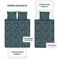 Ten Cate Katoenen Dekbedovertrek - 240x200/220 Cm - Evie -Leen Bakker Winkel 90ffdc5f78c547f3bacdede90f664164
