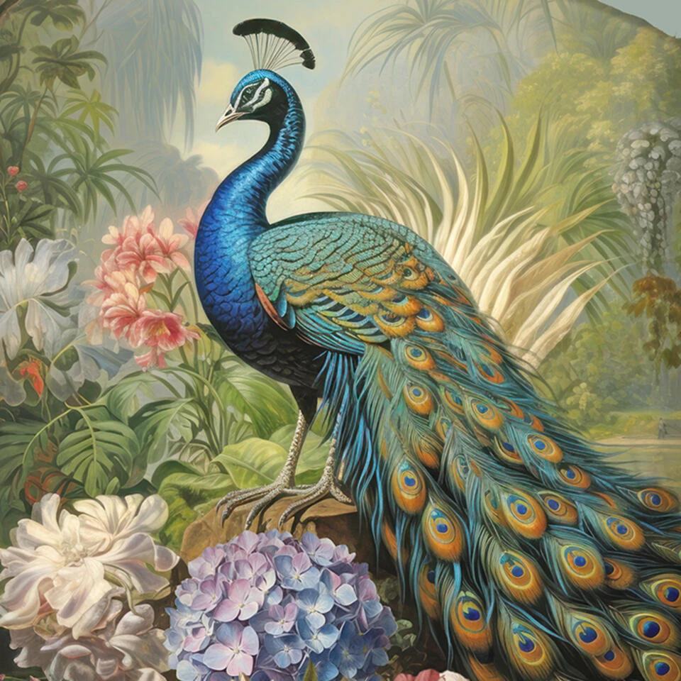 Good Morning Pauw Dekbedovertrek Multi-2-persoons (200 X 200/220 Cm) 7 Good Morning Pauw Dekbedovertrek Multi-2-persoons (200 X 200/220 Cm) - Afbeelding 5