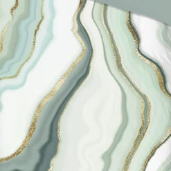 Good Morning Marble Glow Dekbedovertrek Jade-2-persoons (200 X 200/220 Cm) -Leen Bakker Winkel 9302c6b7bf4e43bda5f668d145e26e85