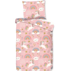 Good Morning Regenboog Kinderdekbedovertrek Multi -Leen Bakker Winkel 94c72cf6bb064dbe8a5c9607d68a8144