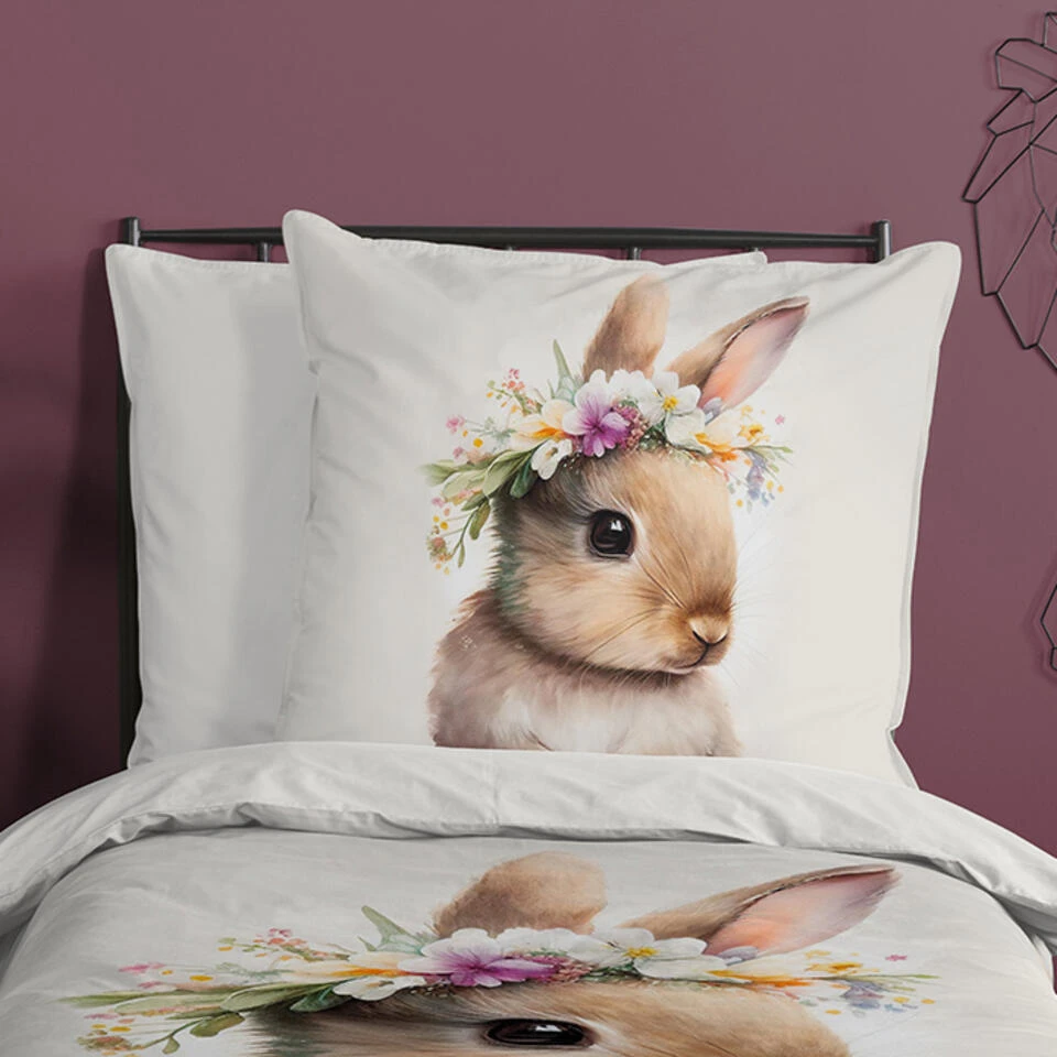 Pure Konijntje Evi Kinderdekbedovertrek Of-white 9 Pure Konijntje Evi Kinderdekbedovertrek Of-white - Afbeelding 7