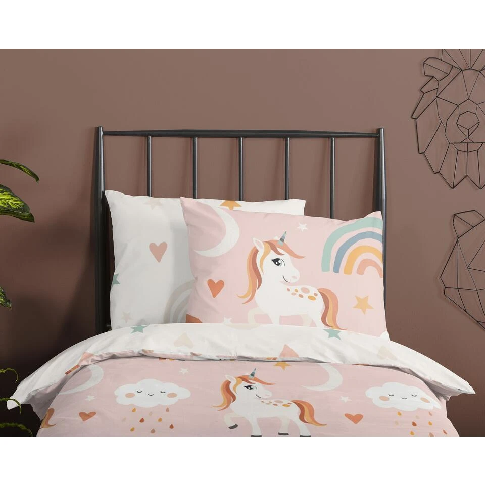 Pure Kinderdekbedovertrek Aina Unicorn 7 Pure Kinderdekbedovertrek Aina Unicorn - Afbeelding 5