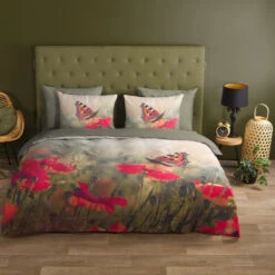 Good Morning Klaprozen Dekbedovertrek Multi-Lits-jumeaux (240 X 200/220 Cm) -Leen Bakker Winkel 99fefcd1c70642928a3f662c7a5947ae 1