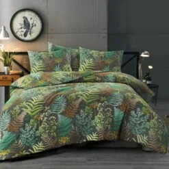 Day Dream Linde - Dekbedovertrek - Eenpersoons - 140x200/220 Cm - Zwart -Leen Bakker Winkel 9b2fcbeba4404e93881172d4655fcb69 1