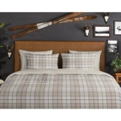 Good Morning Dekbedovertrek "" - Zand - (200x200/220 Cm) - Katoen Flanel -Leen Bakker Winkel a0e60569437b4f18b965bd0f28b353e5