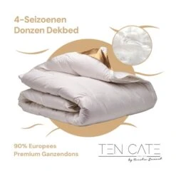 Ten Cate 4-Seizoenen 90% Ganzendonzen Dekbed 140x200 Cm -Leen Bakker Winkel a49772bb22e74edea2bdc9ace1e41dc3