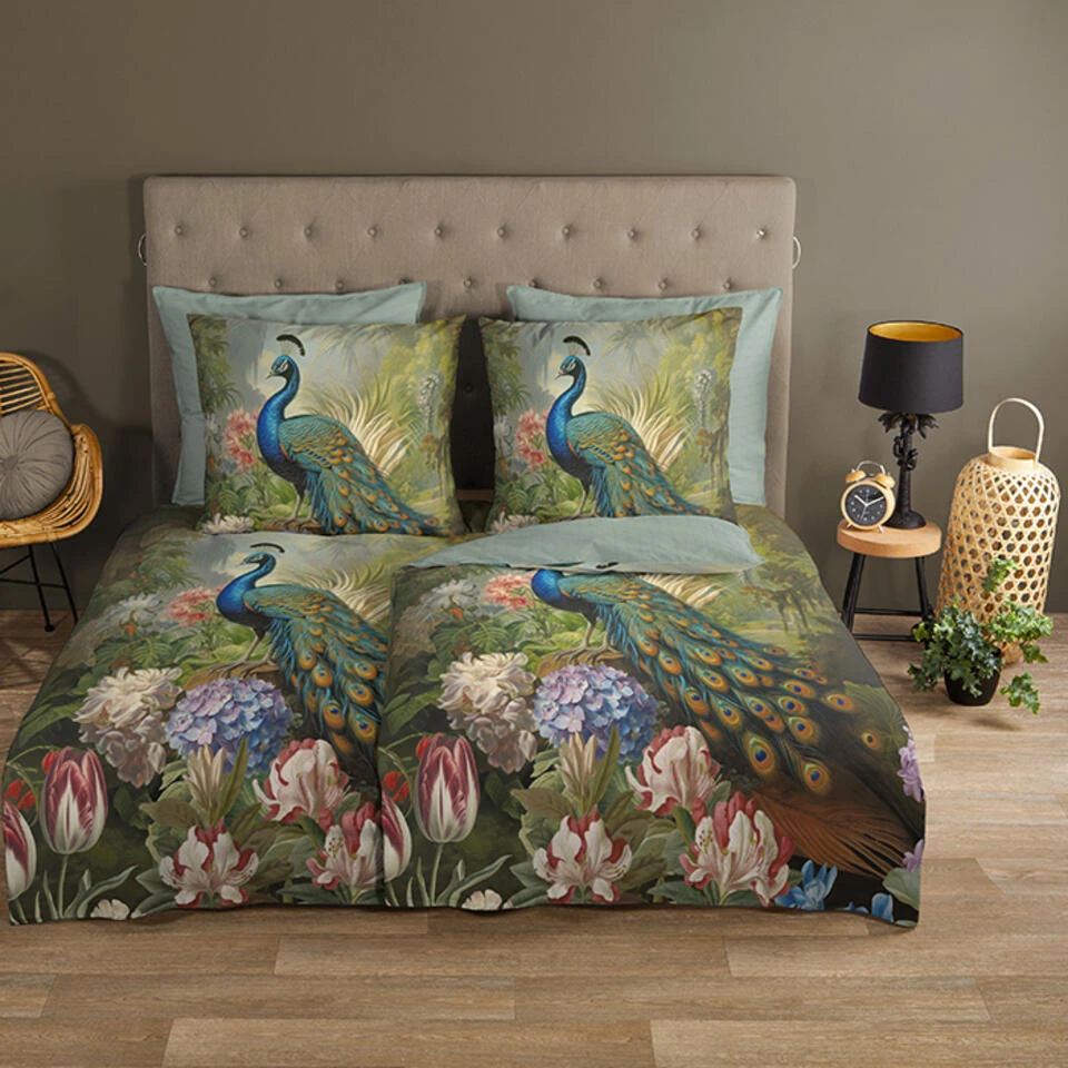 Good Morning Pauw Dekbedovertrek Multi-2-persoons (200 X 200/220 Cm) 10 Good Morning Pauw Dekbedovertrek Multi-2-persoons (200 X 200/220 Cm) - Afbeelding 8