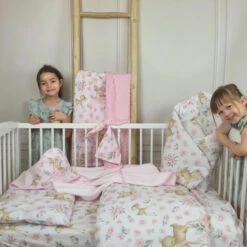 Zavelo Ledikant Dekbedovertrek Hertje Roze 100 X 135 Cm -Leen Bakker Winkel a71e41f8e8ba486fb5788b0c6480a606