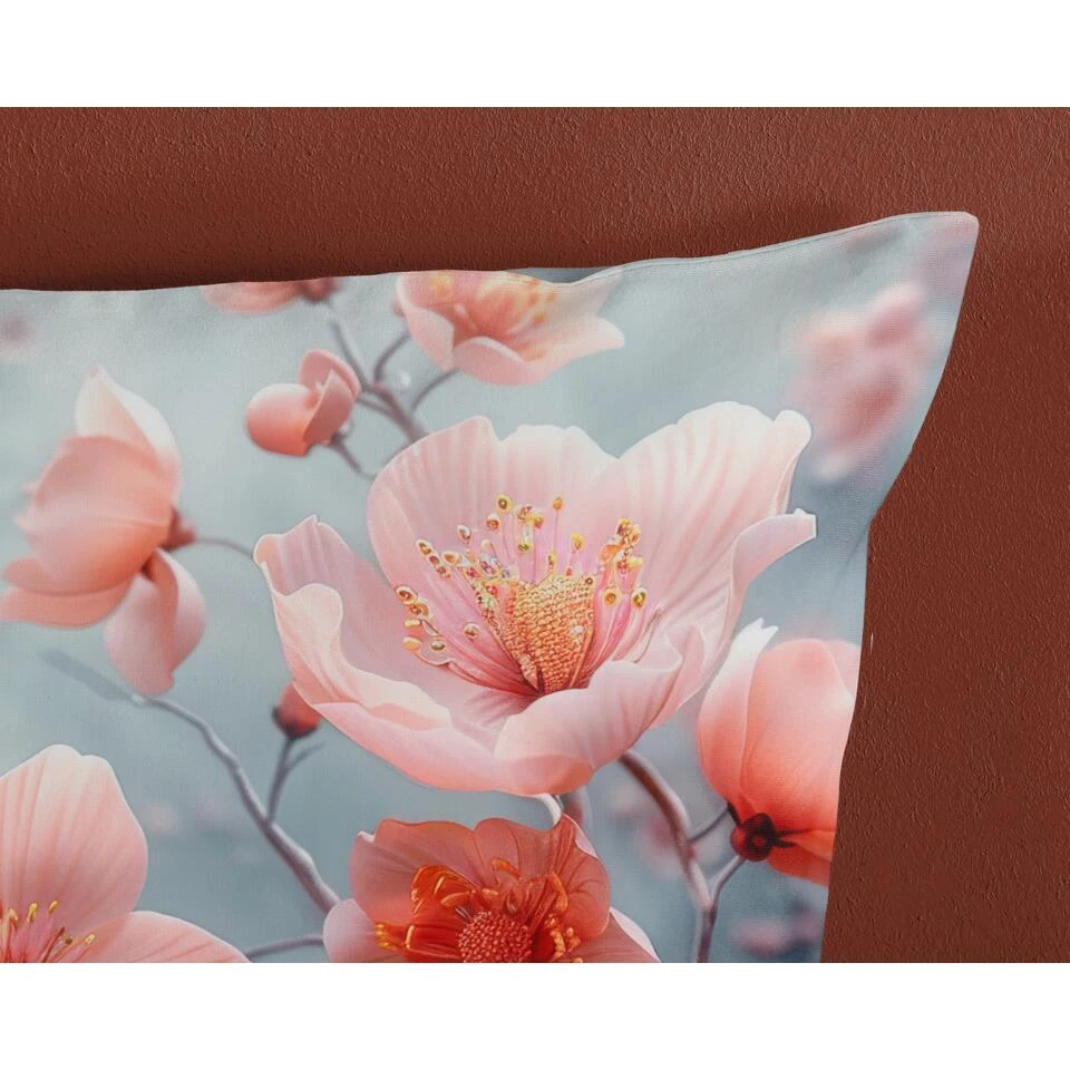 Good Morning Dekbedovertrek "bloemen" - Grijs - (200x200/220 Cm) - Katoen 12 Good Morning Dekbedovertrek "bloemen" - Grijs - (200x200/220 Cm) - Katoen - Afbeelding 10