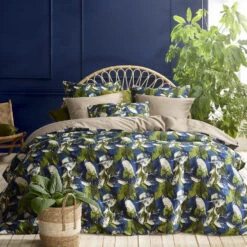 De Witte Lietaer Dekbedovertrek Katoen Satijn Elm - 260 X 240 Cm - Groen -Leen Bakker Winkel ab452cadb0a442efbf0e0e7974bd5e1d