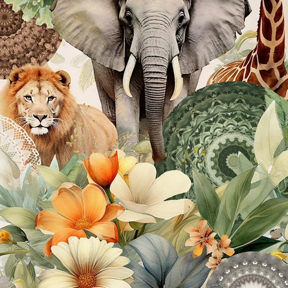 HIP Collectie Sagadar Dekbedovertrek Groen-2-persoons (200 X 200/220 Cm) 9 HIP Collectie Sagadar Dekbedovertrek Groen-2-persoons (200 X 200/220 Cm) - Afbeelding 7