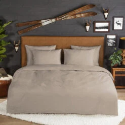 Zavelo Flanellette Effen Dekbedovertrek Zand-2-persoons (200 X 200/220 Cm) -Leen Bakker Winkel ac48cf62b3ba44ec9b9bb655ae99aad8