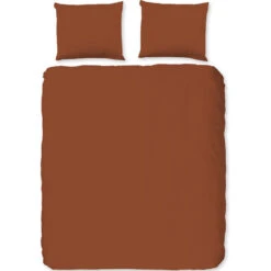 Zavelo Effen Dekbedovertrek Terra-1-persoons (140 X 200/220 Cm) -Leen Bakker Winkel ad47ca197eeb4608b48676af34de897d