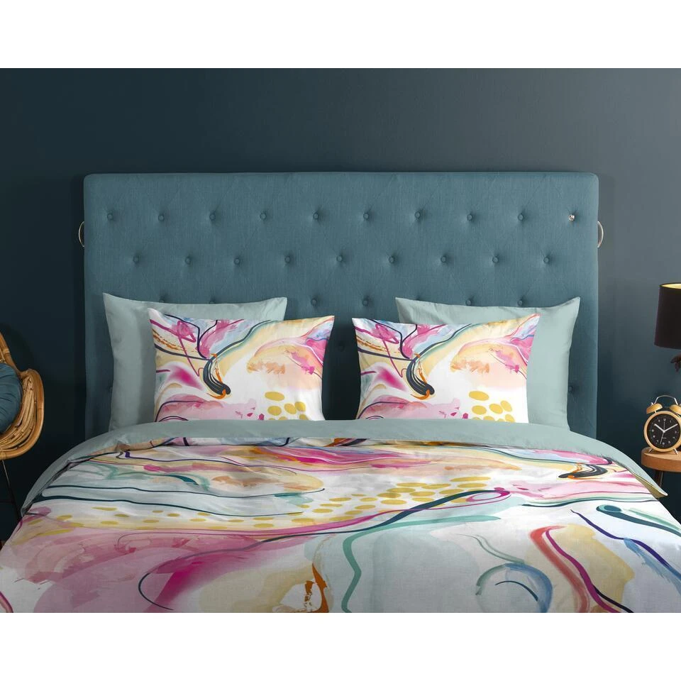 Good Morning Dekbedovertrek "moderne Print" - Multi - (140x200/220 Cm) - Katoen 5 Good Morning Dekbedovertrek "moderne Print" - Multi - (140x200/220 Cm) - Katoen - Afbeelding 3