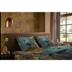 Pure Pauwen Dekbedovertrek Petrol-Lits-jumeaux (240 X 200/220 Cm) 11 Pure Pauwen Dekbedovertrek Petrol-Lits-jumeaux (240 X 200/220 Cm) -Leen Bakker Winkel b3ad6919f2fe4c9aa07fa0c31437adde 1