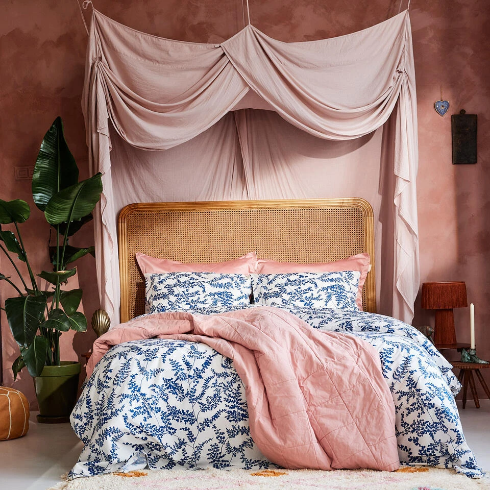 Cinderella Melodie - Dekbedovertrek - Katoen - 200x200/220 Cm - Blauw 5 Cinderella Melodie - Dekbedovertrek - Katoen - 200x200/220 Cm - Blauw - Afbeelding 3