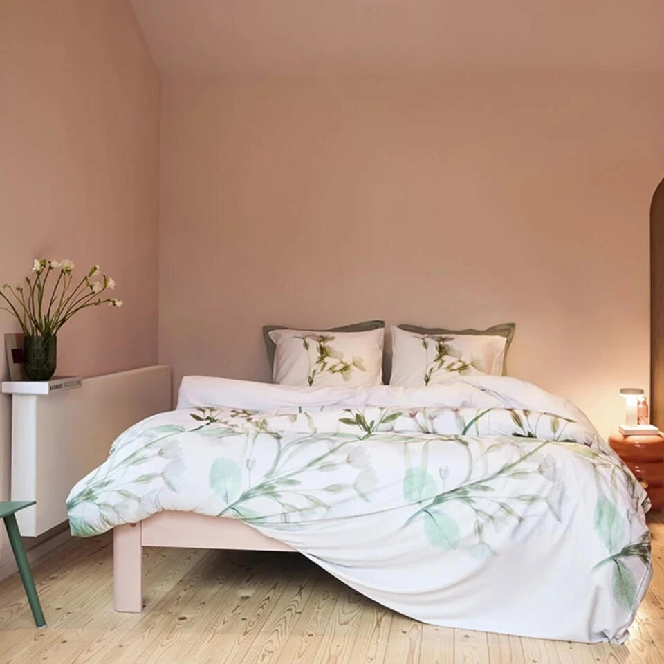 Cinderella Sereen Dekbedovertrek Satijn Wit-2-persoons (200 X 200/220 Cm) 5 Cinderella Sereen Dekbedovertrek Satijn Wit-2-persoons (200 X 200/220 Cm) - Afbeelding 3