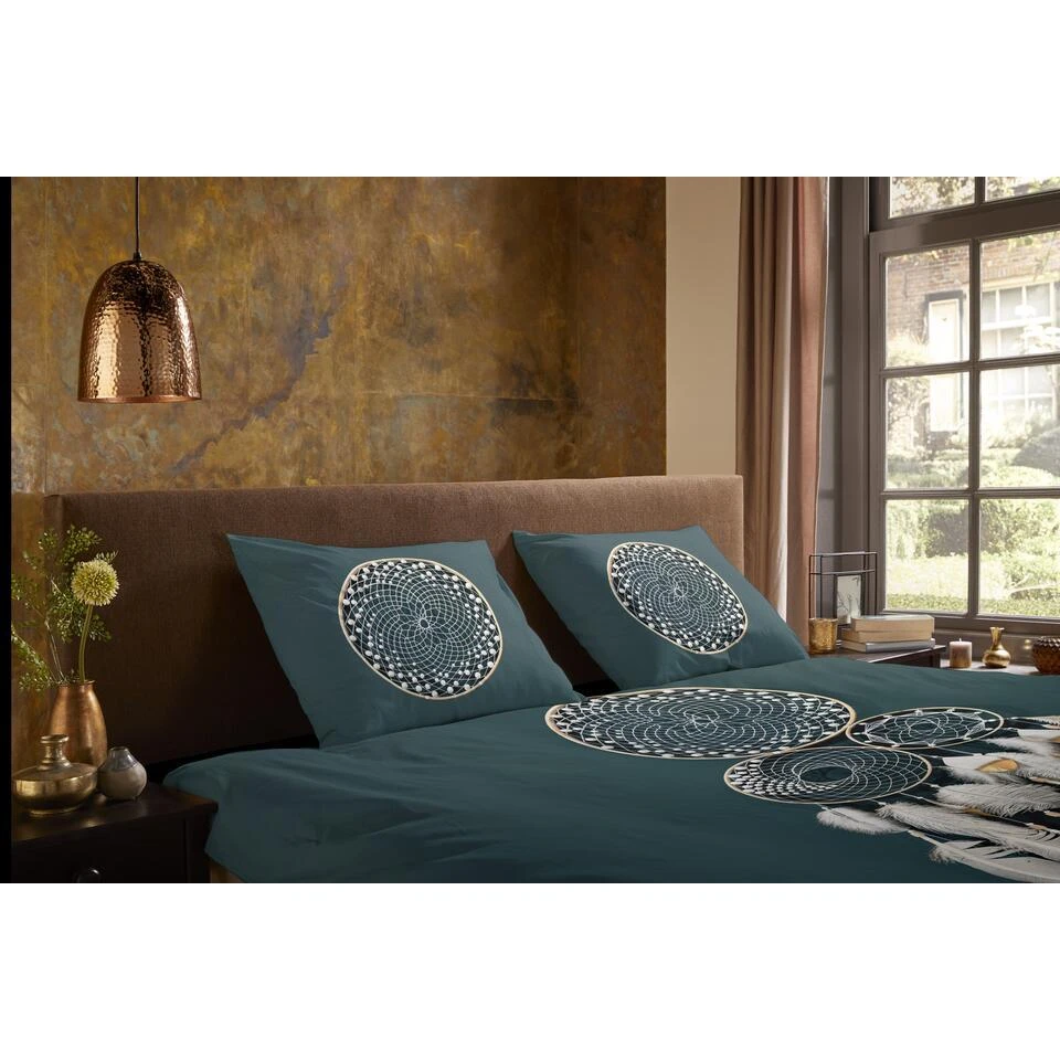 Pure Dekbedovertrek "dromenvanger" - Petrol - (240x200/220 Cm) - Microfiber 10 Pure Dekbedovertrek "dromenvanger" - Petrol - (240x200/220 Cm) - Microfiber - Afbeelding 8