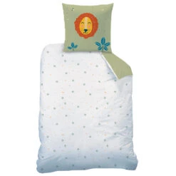 Merkloos Matt & Rose Dekbedovertrek Jungle Friends - Eenpersoons - 140 X 200 Cm - Katoen -Leen Bakker Winkel bf604faa330b44fc96731542fe8e3878