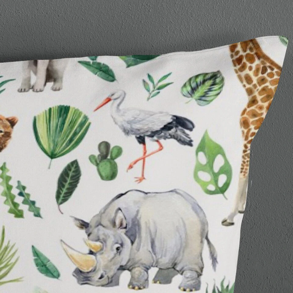 Goodmorning Peuter Dekbedovertrek Dieren Multi-Ledikant (100 X 135 Cm) 6 Goodmorning Peuter Dekbedovertrek Dieren Multi-Ledikant (100 X 135 Cm) - Afbeelding 4