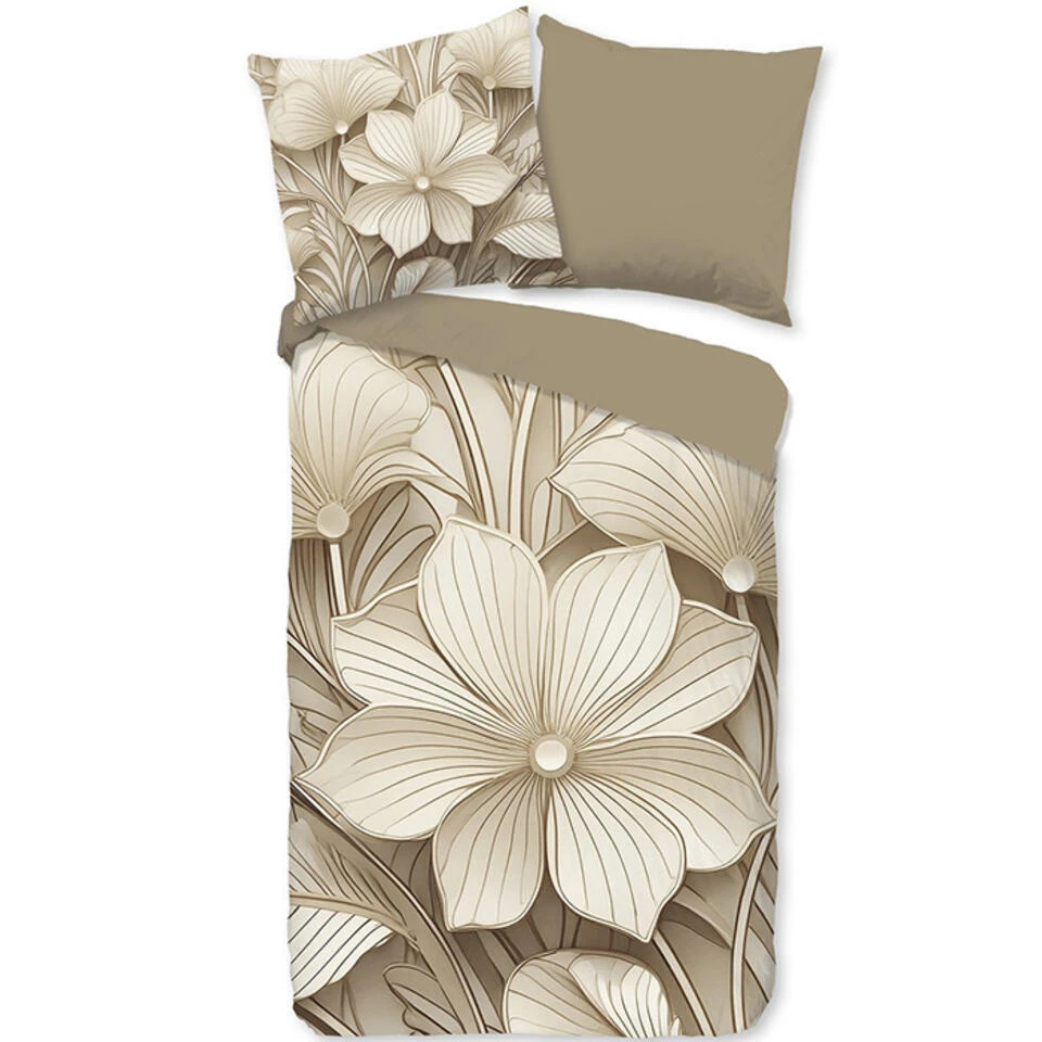 Good Morning Artdeco Dekbedovertrek Zand-2-persoons (200 X 200/220 Cm) 6 Good Morning Artdeco Dekbedovertrek Zand-2-persoons (200 X 200/220 Cm) - Afbeelding 4