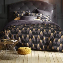 De Witte Lietaer Dekbedovertrek Katoen Flanel Eve - 260 X 240 Cm - Zwart -Leen Bakker Winkel cb5960da00594d6293b83591f95368e3 1