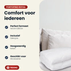Troonz Dekbed Portofino - 4 Seizoenen - Eenpersoon Dekbed - 140x220 -Leen Bakker Winkel cd0844f3d1bc4870be57a5ea24cafc93