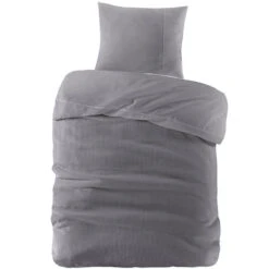 Zavelo DeLuxe Waffle Dekbedovertrek Antraciet-Lits-jumeaux (240 X 200/220 Cm) -Leen Bakker Winkel cdee8ae7d57f4feebb88517f92c14a84